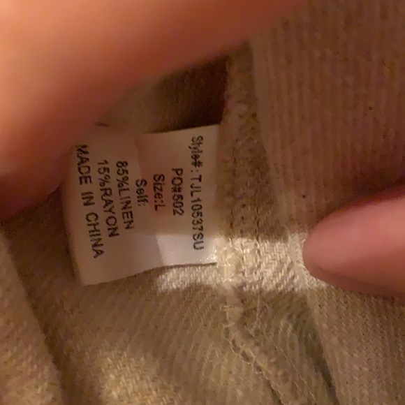 Jlux label linen Bridget jacket - Picture 7 of 8